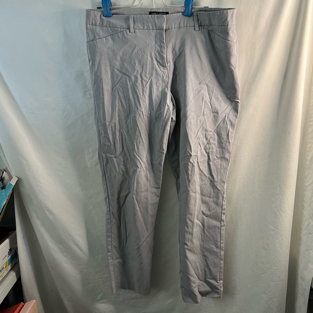 Size 12 grey ankle dress pants